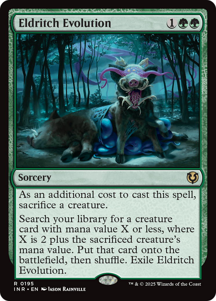 Eldritch Evolution [Innistrad Remastered] | Jomio and Rueliete's Cards and Comics