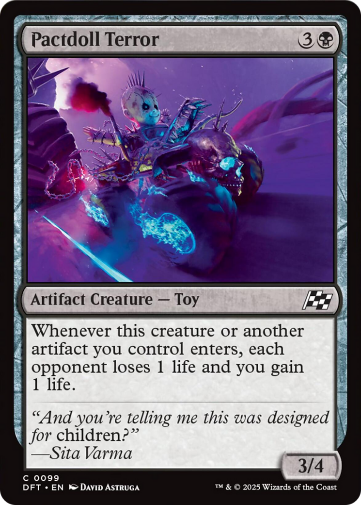 Pactdoll Terror [Aetherdrift] | Jomio and Rueliete's Cards and Comics