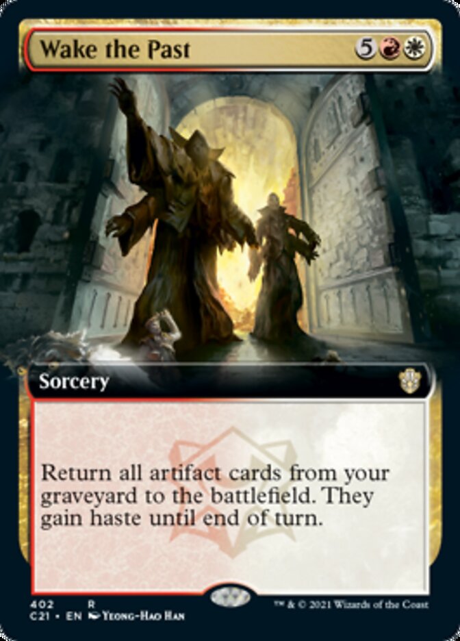 Wake the Past (Extended Art) [Commander 2021] | Jomio and Rueliete's Cards and Comics
