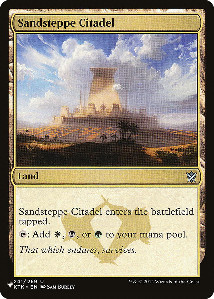 Sandsteppe Citadel [Secret Lair: From Cute to Brute] | Jomio and Rueliete's Cards and Comics