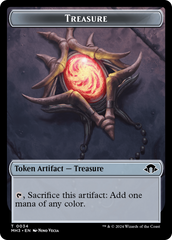 Treasure // Energy Reserve Double-Sided Token [Modern Horizons 3 Tokens] | Jomio and Rueliete's Cards and Comics