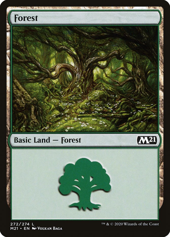 Forest (272) [Core Set 2021] | Jomio and Rueliete's Cards and Comics