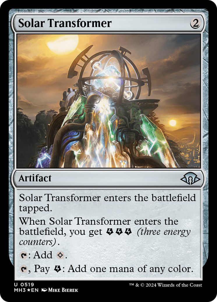 Solar Transformer (Ripple Foil) [Modern Horizons 3] | Jomio and Rueliete's Cards and Comics