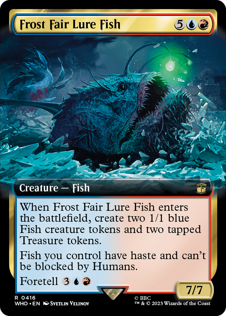 Frost Fair Lure Fish (Extended Art) [Doctor Who] | Jomio and Rueliete's Cards and Comics