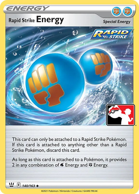 Rapid Strike Energy (140/163) [Prize Pack Series Two] | Jomio and Rueliete's Cards and Comics