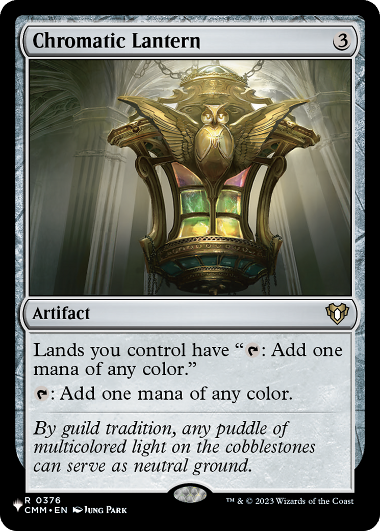 Chromatic Lantern (CMM) [The List] | Jomio and Rueliete's Cards and Comics