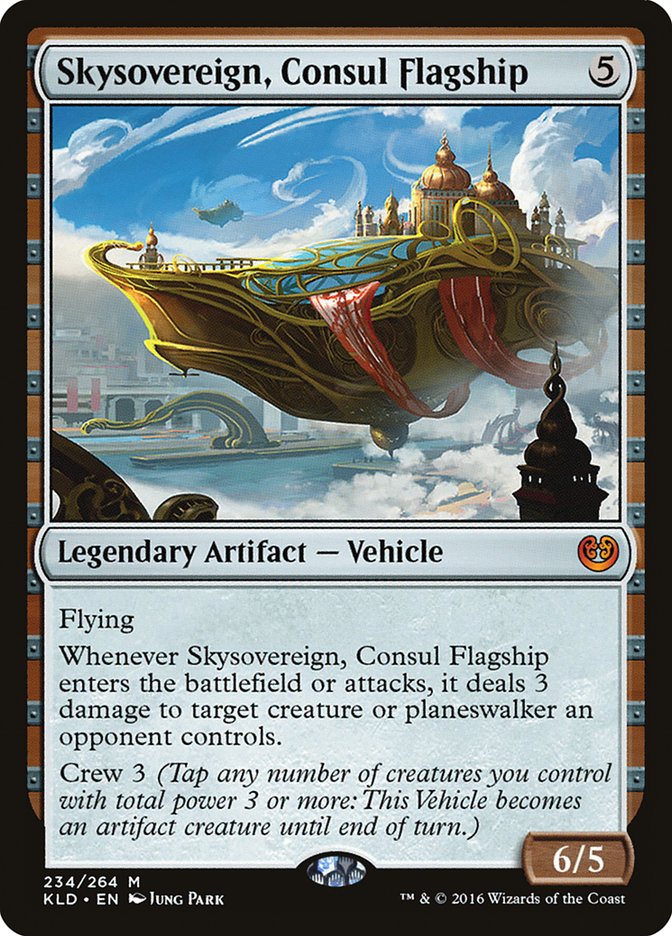 Skysovereign, Consul Flagship [Kaladesh] | Jomio and Rueliete's Cards and Comics
