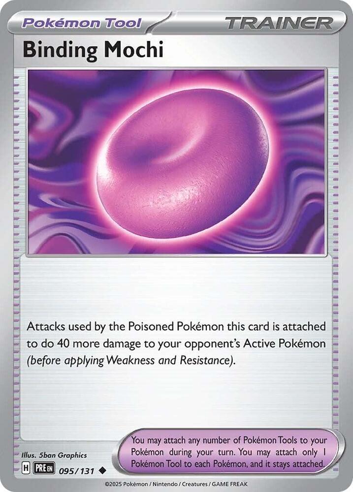 Binding Mochi (095/131) [Scarlet & Violet: Prismatic Evolutions] | Jomio and Rueliete's Cards and Comics