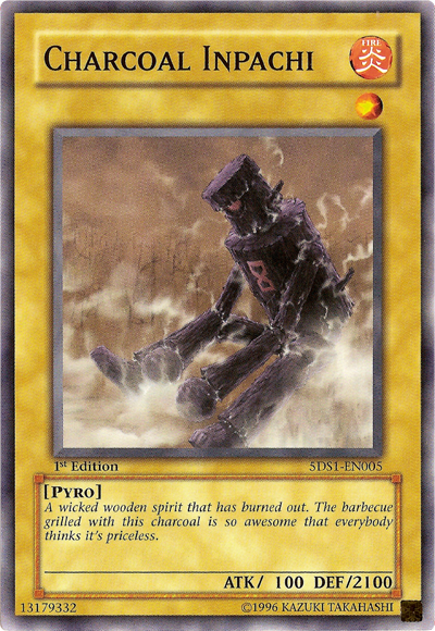 Charcoal Inpachi [5DS1-EN005] Common | Jomio and Rueliete's Cards and Comics