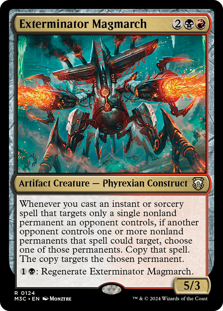 Exterminator Magmarch [Modern Horizons 3 Commander] | Jomio and Rueliete's Cards and Comics