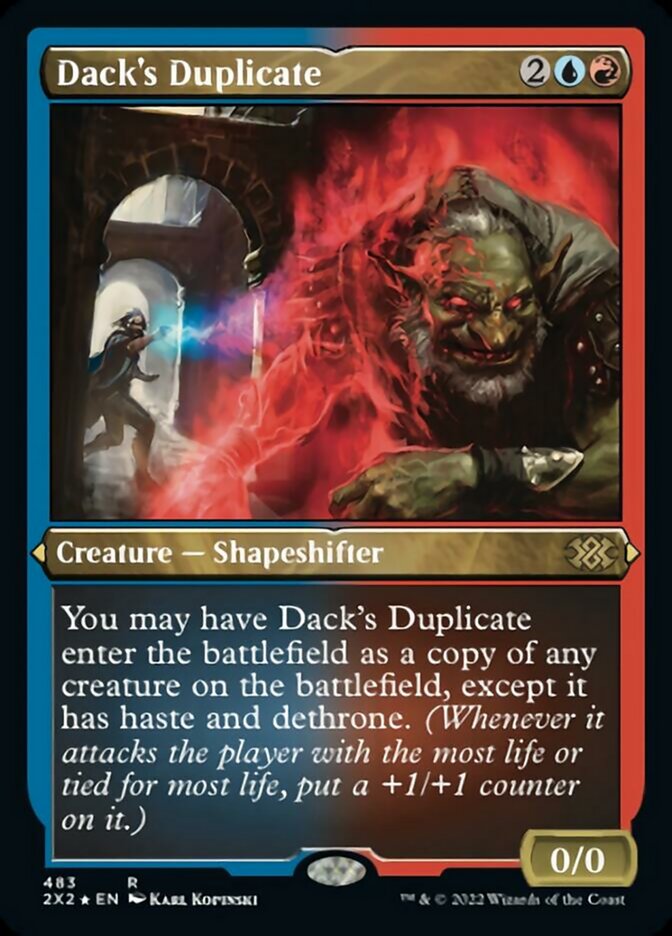 Dack's Duplicate (Foil Etched) [Double Masters 2022] | Jomio and Rueliete's Cards and Comics