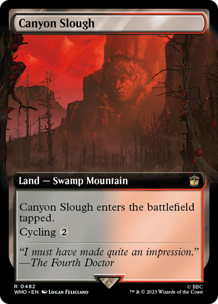 Canyon Slough (Extended Art) [Doctor Who] | Jomio and Rueliete's Cards and Comics