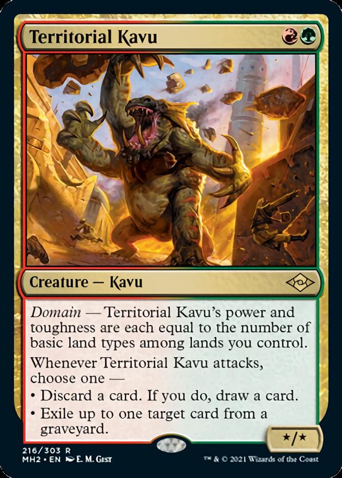 Territorial Kavu [Modern Horizons 2] | Jomio and Rueliete's Cards and Comics