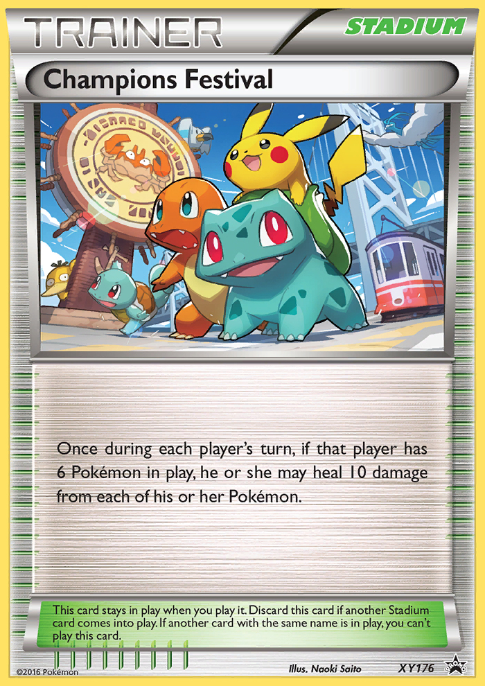 Champions Festival (XY176) [XY: Black Star Promos] | Jomio and Rueliete's Cards and Comics