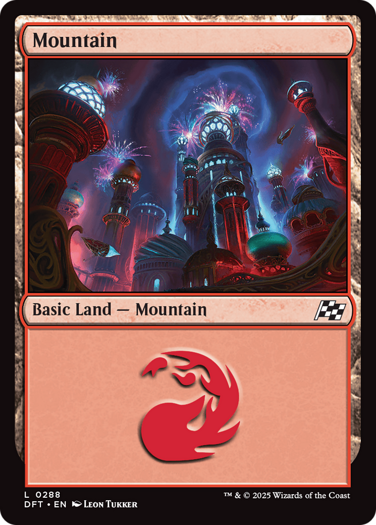 Mountain (0288) [Aetherdrift] | Jomio and Rueliete's Cards and Comics