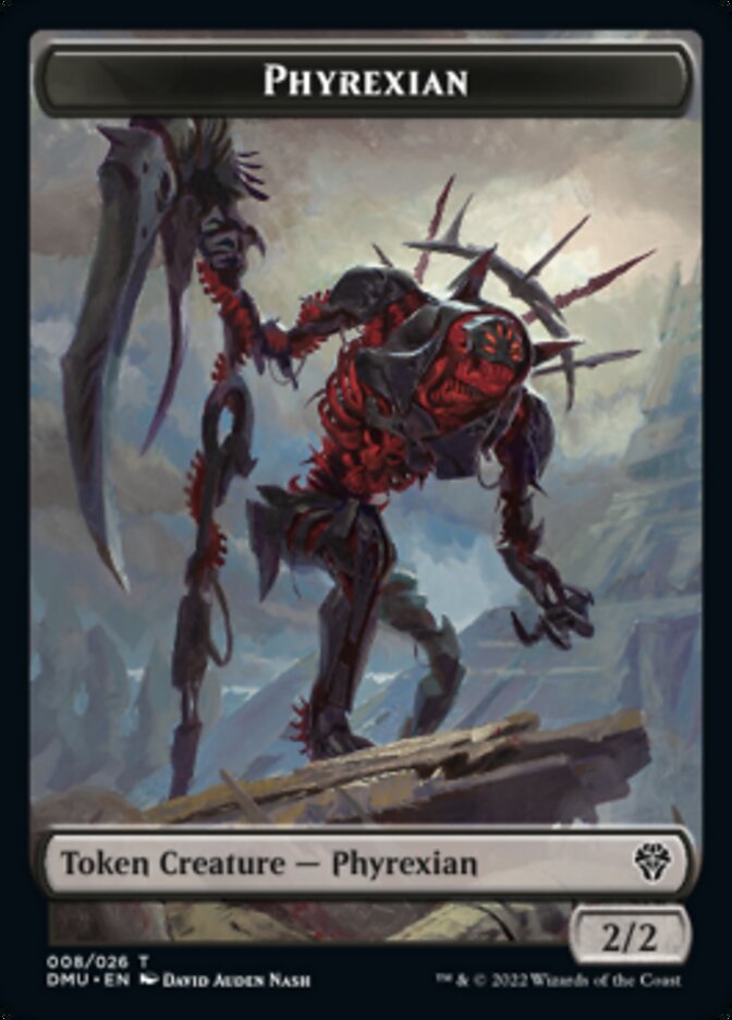 Phyrexian // Kobolds of Kher Keep Double-Sided Token [Dominaria United Tokens] | Jomio and Rueliete's Cards and Comics