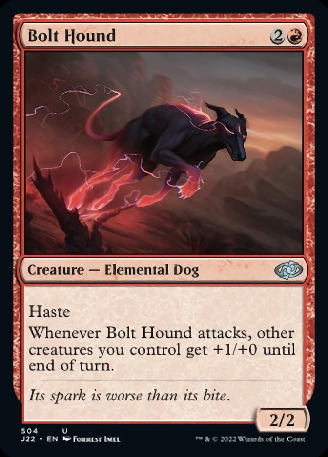 Bolt Hound [Jumpstart 2022] | Jomio and Rueliete's Cards and Comics