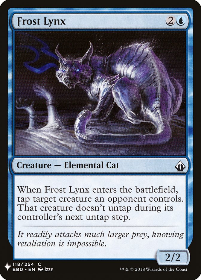 Frost Lynx [Mystery Booster] | Jomio and Rueliete's Cards and Comics
