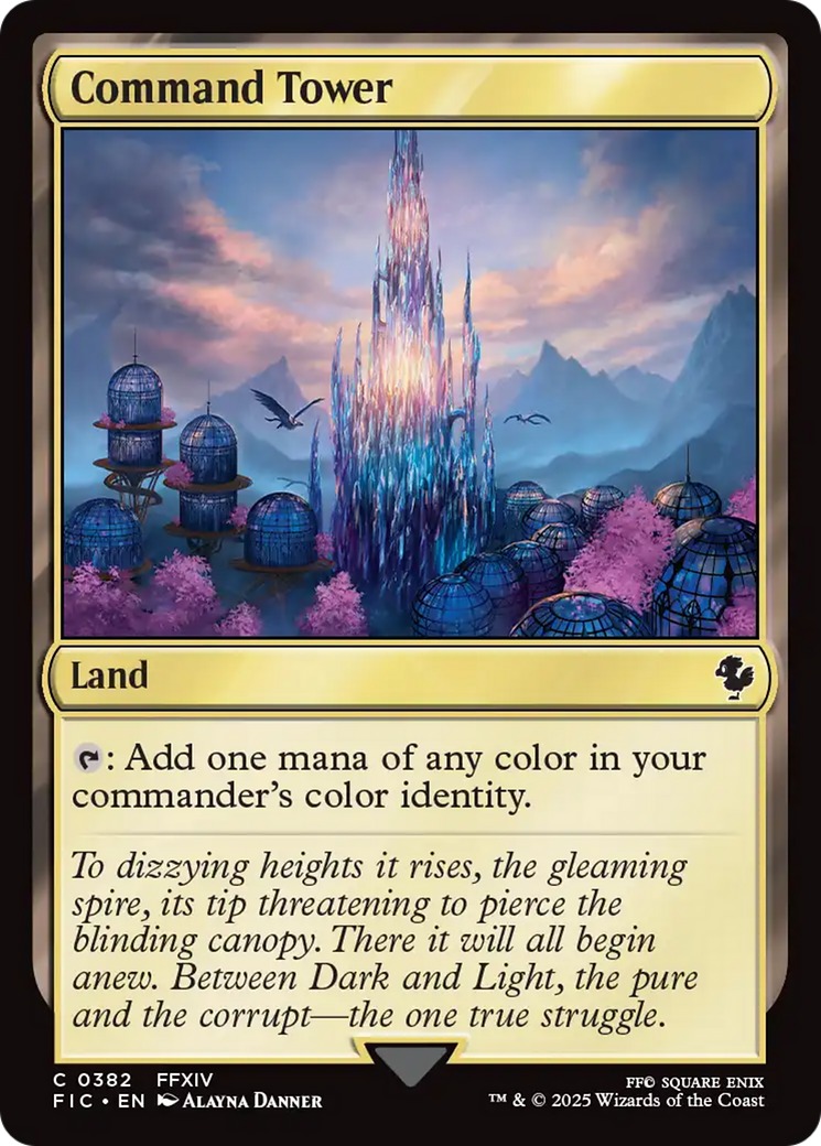 Command Tower (0382) [FINAL FANTASY Commander] | Jomio and Rueliete's Cards and Comics