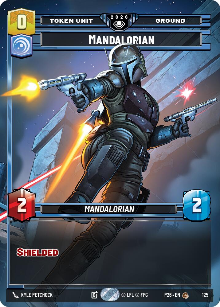 Mandalorian (125) (125) [Galactic Championship 2026] | Jomio and Rueliete's Cards and Comics