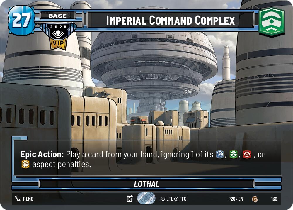 Imperial Command Complex (130) (130) [Galactic Championship 2026] | Jomio and Rueliete's Cards and Comics