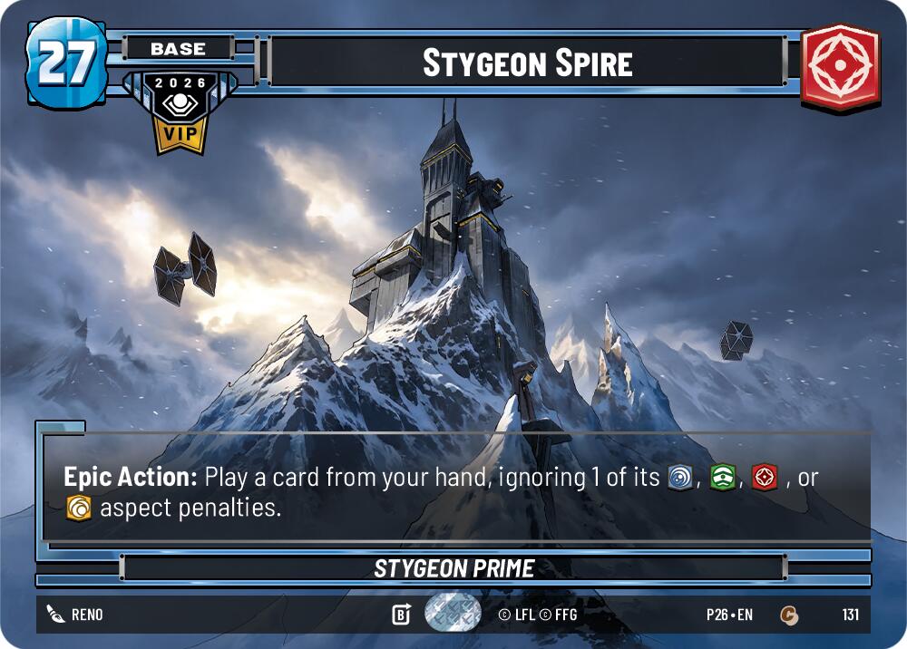 Stygeon Spire (131) (131) [Galactic Championship 2026] | Jomio and Rueliete's Cards and Comics
