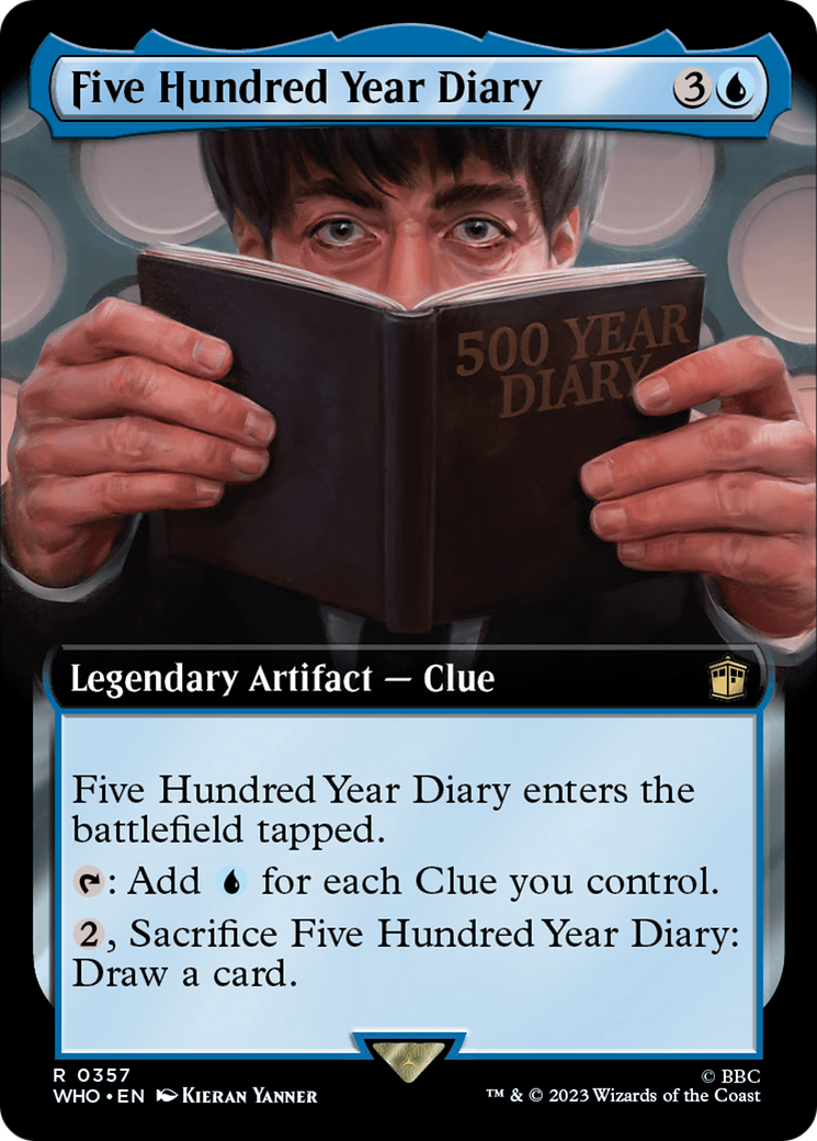 Five Hundred Year Diary (Extended Art) [Doctor Who] | Jomio and Rueliete's Cards and Comics