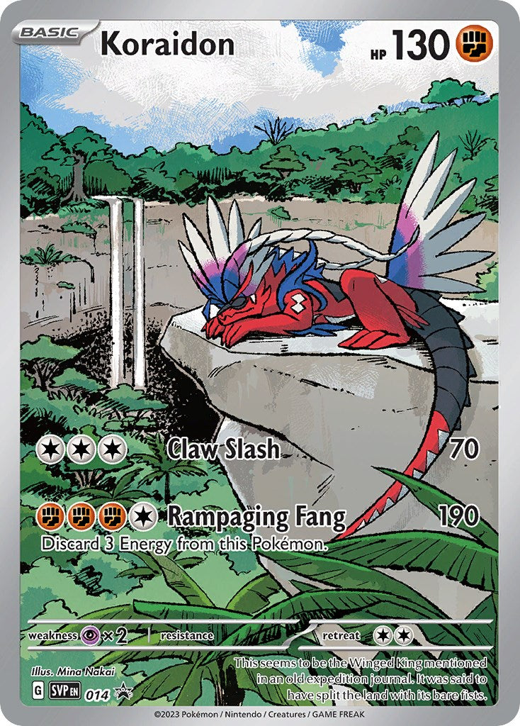 Koraidon (014) [Scarlet & Violet: Black Star Promos] | Jomio and Rueliete's Cards and Comics
