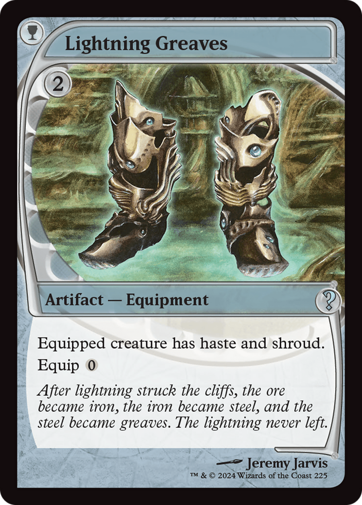 Lightning Greaves (Future Sight) [Mystery Booster 2] | Jomio and Rueliete's Cards and Comics
