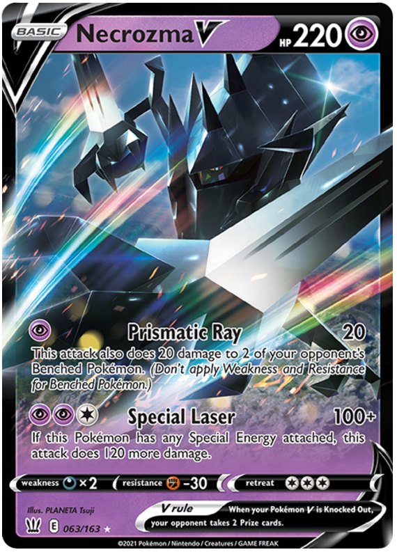 Necrozma V (063/163) [Sword & Shield: Battle Styles] | Jomio and Rueliete's Cards and Comics