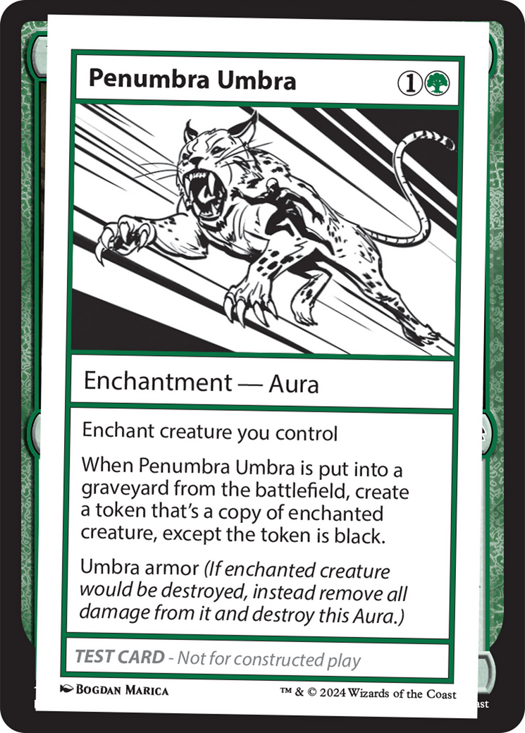 Penumbra Umbra [Mystery Booster 2 Playtest Cards] | Jomio and Rueliete's Cards and Comics