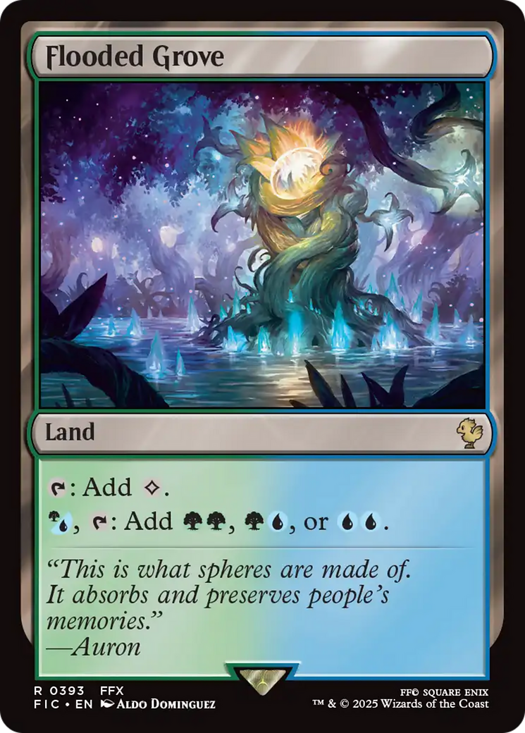 Flooded Grove [FINAL FANTASY Commander] | Jomio and Rueliete's Cards and Comics