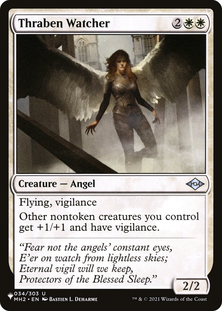 Thraben Watcher [The List] | Jomio and Rueliete's Cards and Comics