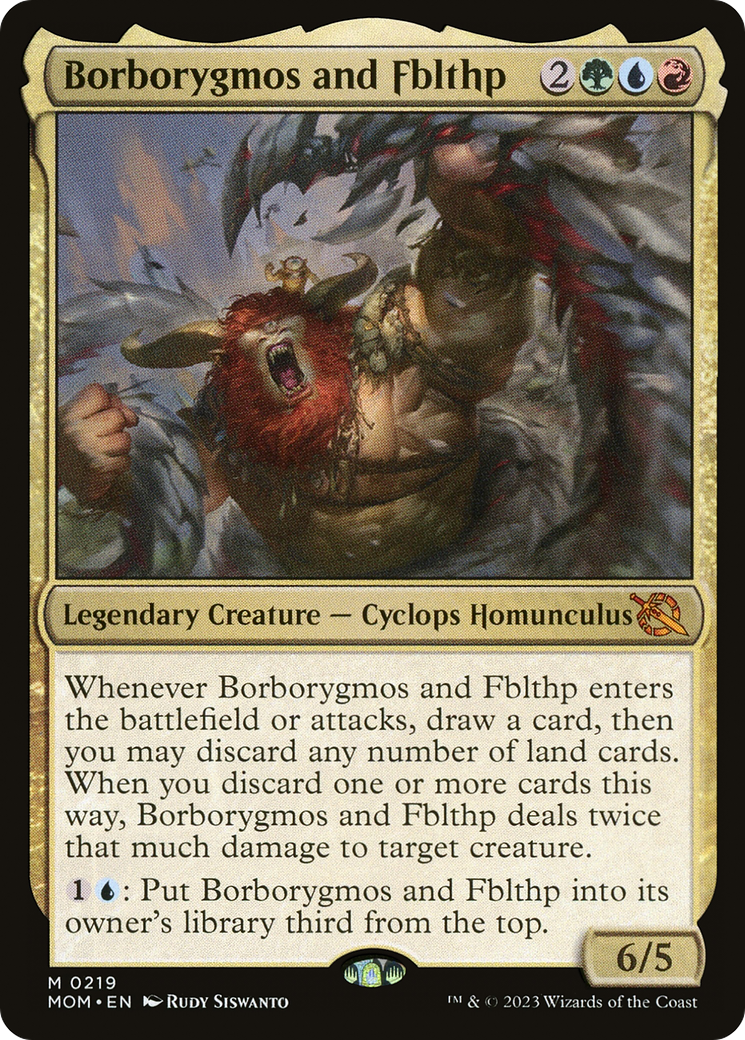 Borborygmos and Fblthp [March of the Machine] | Jomio and Rueliete's Cards and Comics