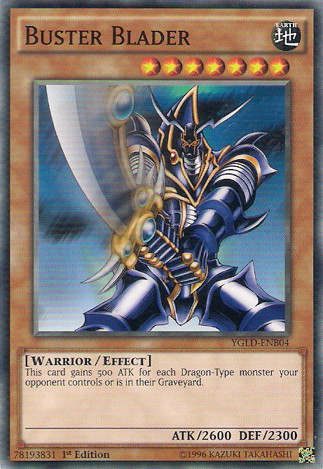 Buster Blader [YGLD-ENB04] Common | Jomio and Rueliete's Cards and Comics