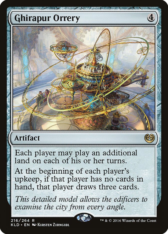 Ghirapur Orrery [Kaladesh] | Jomio and Rueliete's Cards and Comics