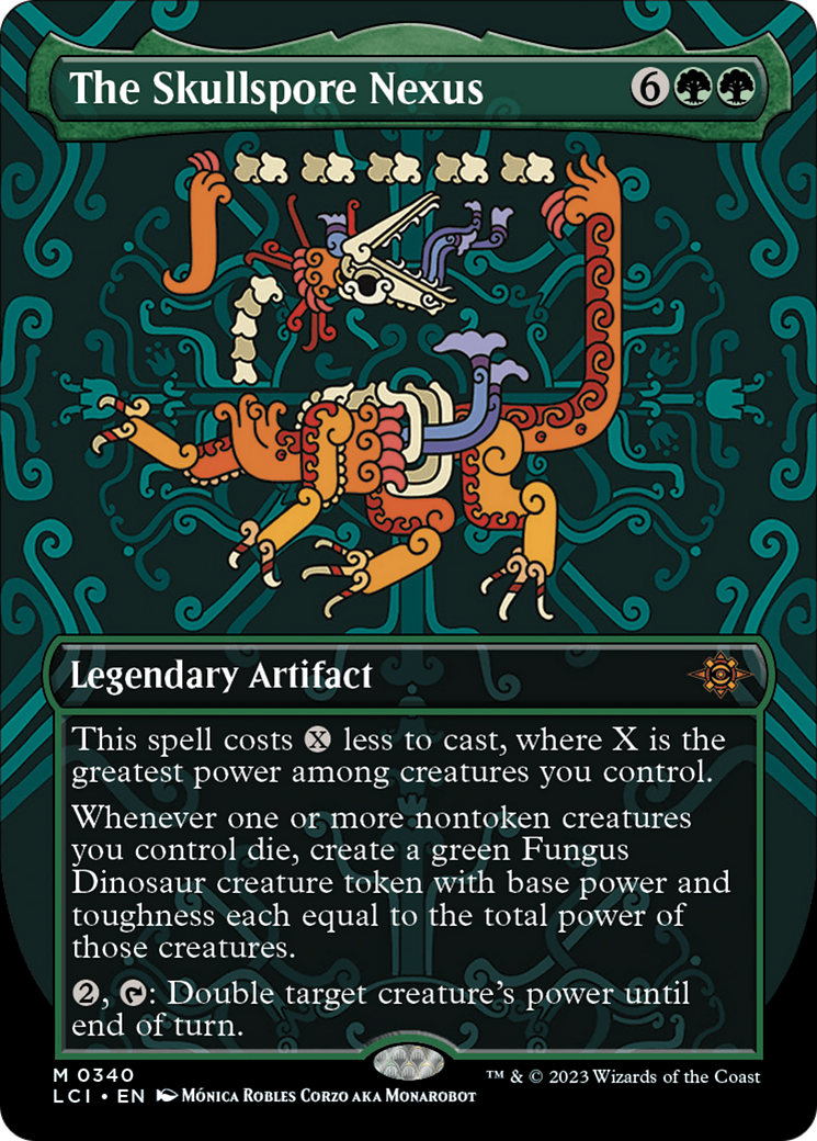The Skullspore Nexus (Borderless) [The Lost Caverns of Ixalan] | Jomio and Rueliete's Cards and Comics
