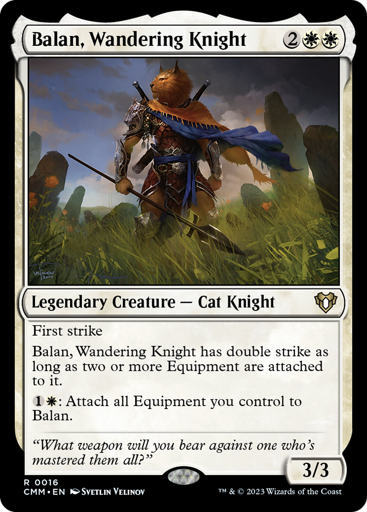 Balan, Wandering Knight [Commander Masters] | Jomio and Rueliete's Cards and Comics