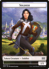 Copy // Soldier Double-Sided Token [Double Masters Tokens] | Jomio and Rueliete's Cards and Comics