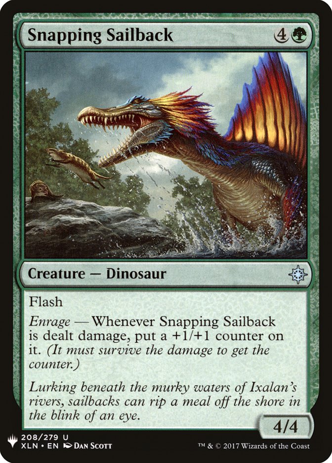 Snapping Sailback [Mystery Booster] | Jomio and Rueliete's Cards and Comics