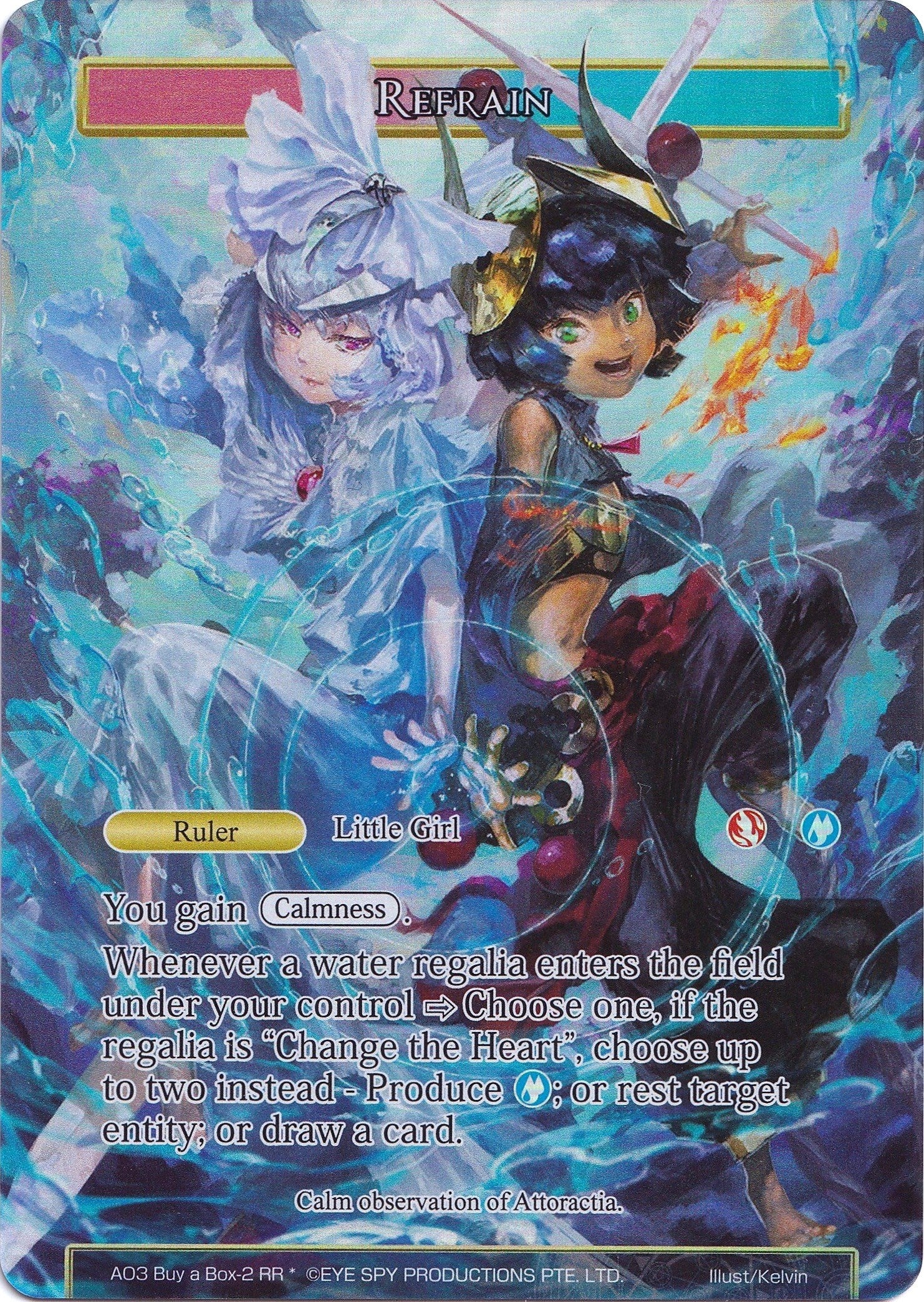 Reflect // Refrain (AO3 Buy a Box-2) [Promo Cards] | Jomio and Rueliete's Cards and Comics