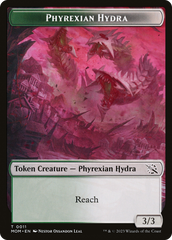 Phyrexian Myr // Phyrexian Hydra (11) Double-Sided Token [March of the Machine Tokens] | Jomio and Rueliete's Cards and Comics