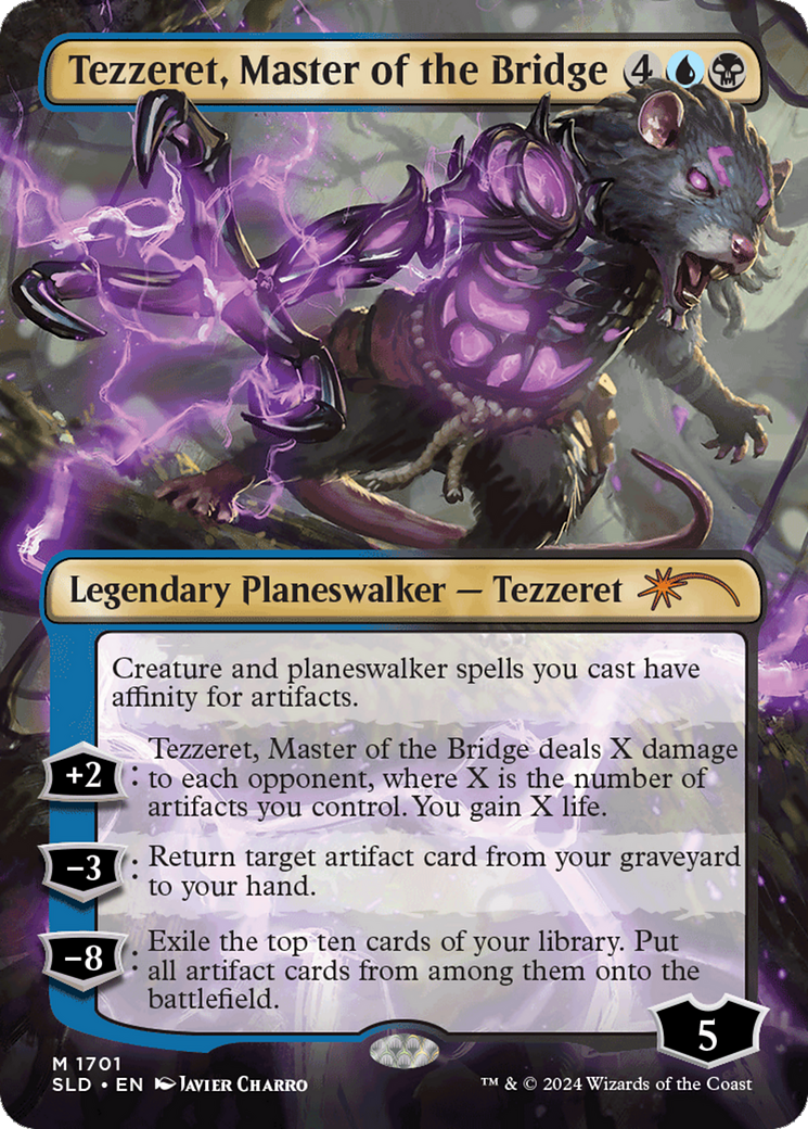Tezzeret, Master of the Bridge (Rainbow Foil) [Secret Lair Drop Series] | Jomio and Rueliete's Cards and Comics