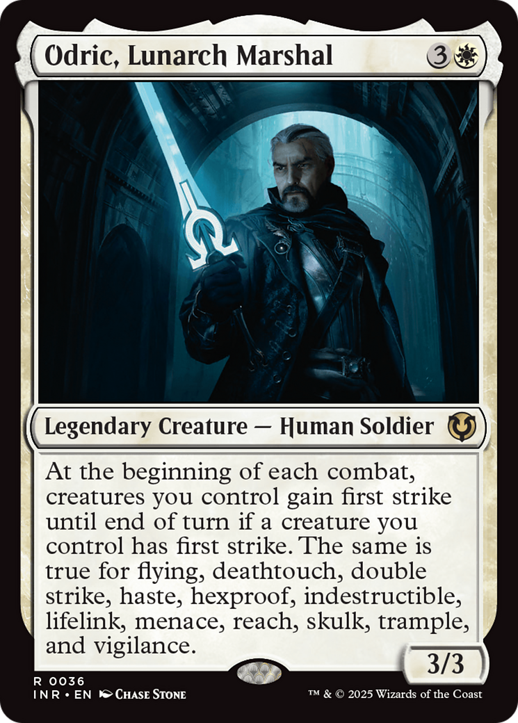 Odric, Lunarch Marshal [Innistrad Remastered] | Jomio and Rueliete's Cards and Comics