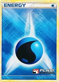 Water Energy (2010 Play Pokemon Promo) [League & Championship Cards] | Jomio and Rueliete's Cards and Comics