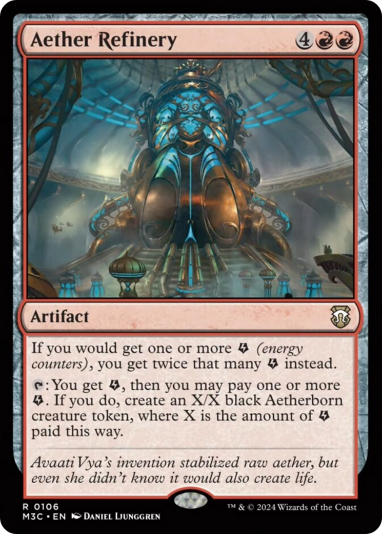 Aether Refinery [Modern Horizons 3 Commander] | Jomio and Rueliete's Cards and Comics