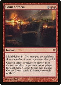Comet Storm (Oversized) [Oversize Cards] | Jomio and Rueliete's Cards and Comics