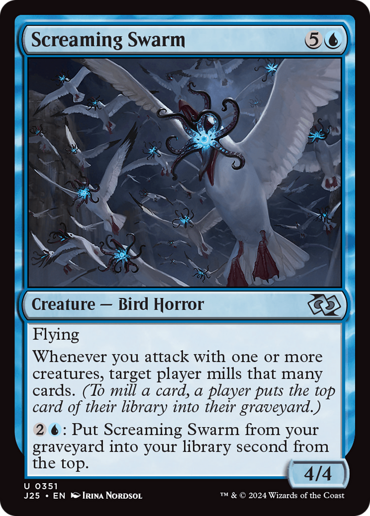 Screaming Swarm [Foundations Jumpstart] | Jomio and Rueliete's Cards and Comics