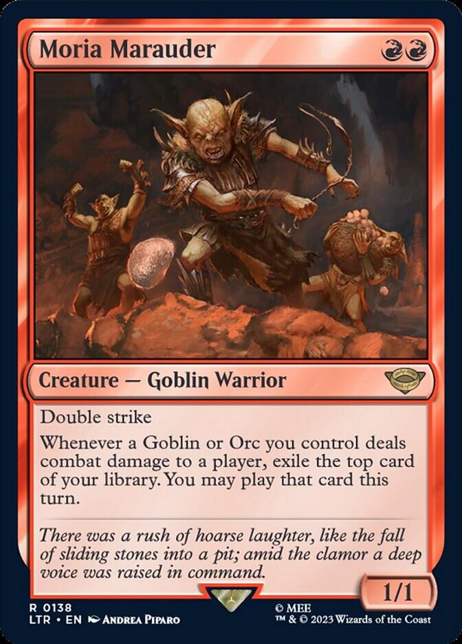 Moria Marauder [The Lord of the Rings: Tales of Middle-Earth] | Jomio and Rueliete's Cards and Comics