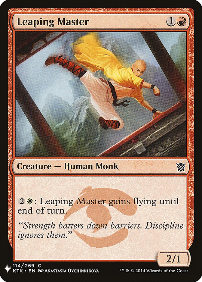 Leaping Master [Mystery Booster] | Jomio and Rueliete's Cards and Comics